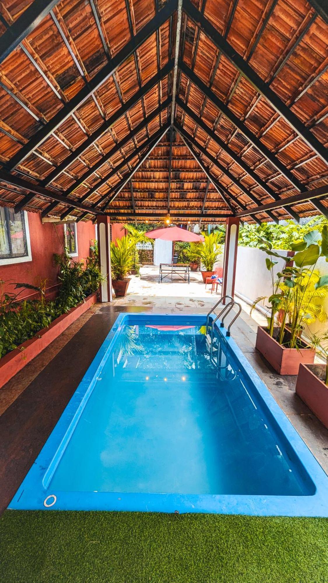 The First House By V3Homestay 4Bhk Private Pool Calangute Exterior photo
