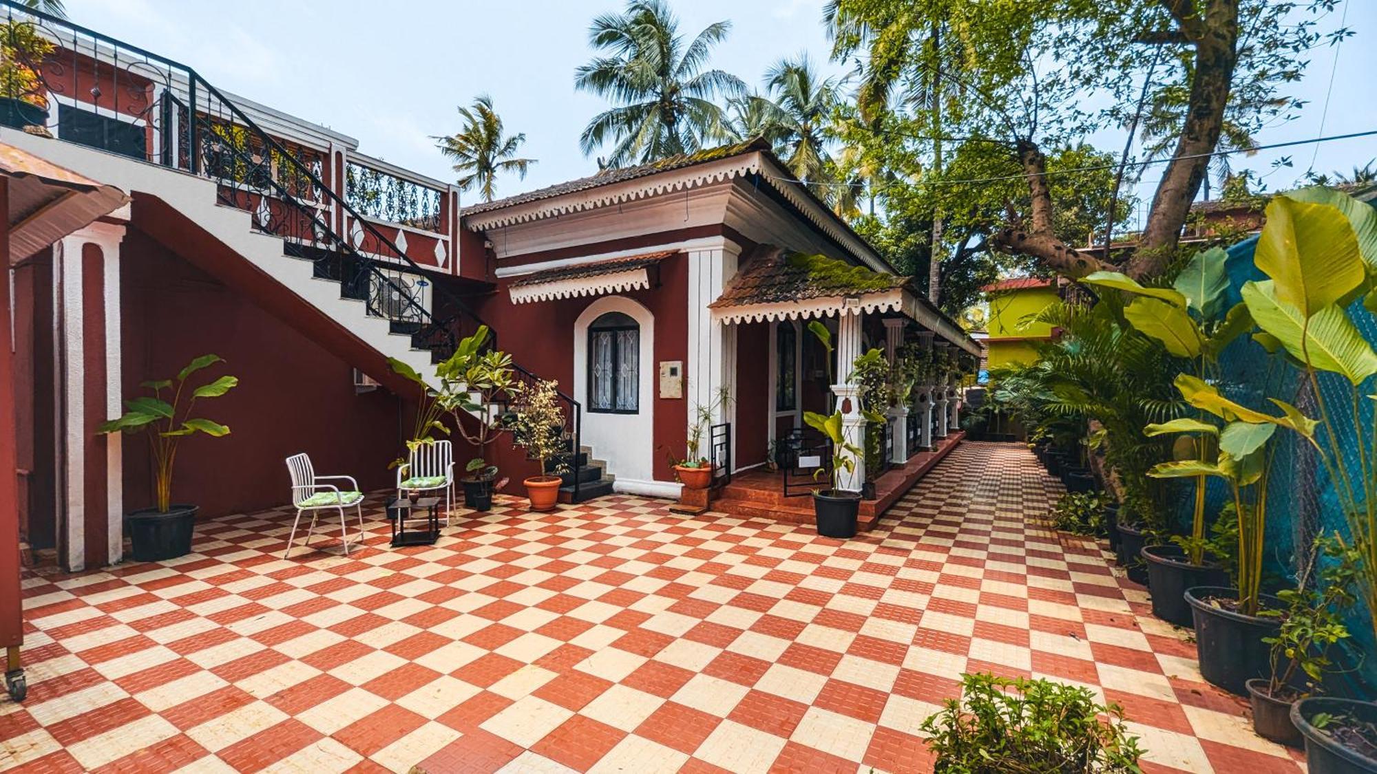 The First House By V3Homestay 4Bhk Private Pool Calangute Exterior photo